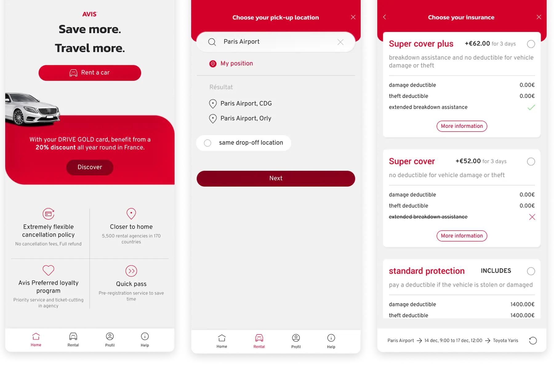 UI Design — écran 2