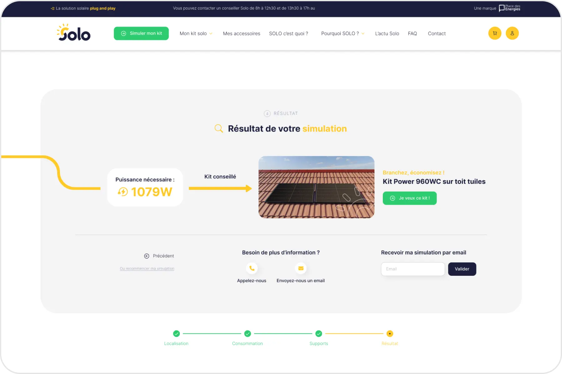 UI Design — écran 4